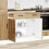 Berkfield Kitchen Base Cabinet Lucca Artisan Oak Engineered Wood 1