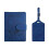 Rfids Blocking Passports Holder Wallet With Luggage-dark blue 1