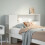 Berkfield Headboard with Storage White 75 cm Solid Wood Pine 1