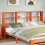 Berkfield Headboard with Storage Wax Brown 180 cm Solid Wood Pine 1
