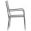 Berkfield Garden Dining Chairs 6 pcs Stackable Grey Poly Rattan 4