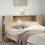 Berkfield Headboard with Storage 135 cm Solid Wood Pine 1
