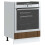 Berkfield Oven Cabinet Lucca Brown Oak Engineered Wood 1