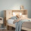 Berkfield Headboard with Storage 75 cm Solid Wood Pine 1
