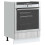 Berkfield Oven Cabinet Lucca Grey Sonoma Engineered Wood 1