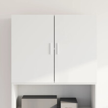 Berkfield Wall Cabinet White 80x42.5x64 cm Engineered Wood