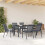 Berkfield Stackable Garden Chairs 6 pcs Grey Textilene Fabric 3