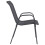 Berkfield Stackable Garden Chairs 6 pcs Grey Textilene Fabric 6