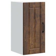 Berkfield Kitchen Wall Cabinet Lucca Smoked Oak Engineered Wood