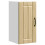 Berkfield Kitchen Wall Cabinet Lucca Sonoma Oak Engineered Wood 1