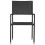 Berkfield Garden Dining Chairs 6 pcs Stackable Black Poly Rattan 3