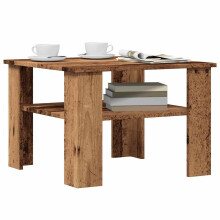 Berkfield Coffee Table Old Wood 60x60x42 cm Engineered Wood