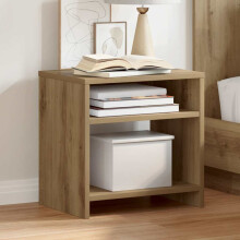 Berkfield Bedside Cabinet†Aritisian Oak 40x30x40 cm Engineered Wood