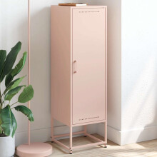 Berkfield Highboard Pink 36x39x123 cm Steel