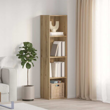 Berkfield Book Cabinet/TV Cabinet Old Wood 36x30x143cm Engineered Wood