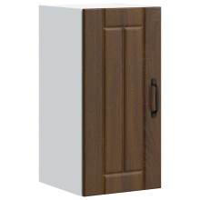 Berkfield Kitchen Wall Cabinet Lucca Brown Oak Engineered Wood