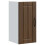 Berkfield Kitchen Wall Cabinet Lucca Brown Oak Engineered Wood 1