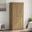 Berkfield Wardrobe Artisan Oak 80x52x180 cm Engineered Wood 1