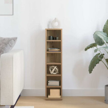 Berkfield CD Cabinet Artisan Oak 21x20x88 cm Engineered Wood