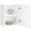 Berkfield Kitchen Wall Cabinet Lucca White Engineered Wood 1