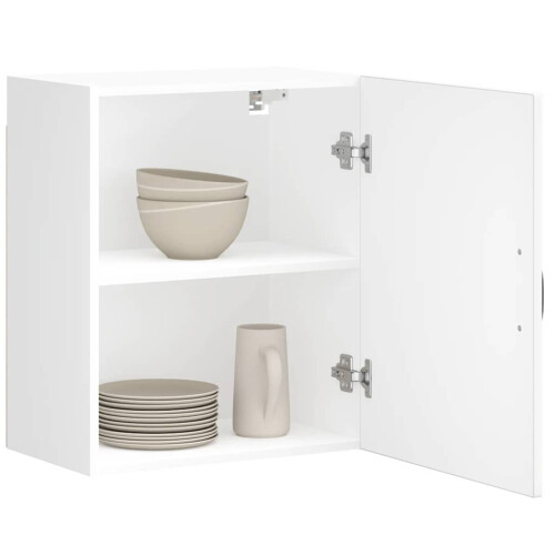 Berkfield Kitchen Wall Cabinet Lucca White Engineered Wood