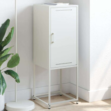 Berkfield Highboard White 36x39x107 cm Steel