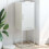 Berkfield Highboard White 36x39x107 cm Steel 1