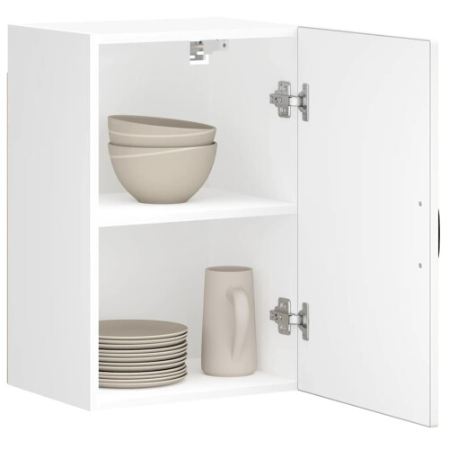 Berkfield Kitchen Wall Cabinet Lucca White Engineered Wood
