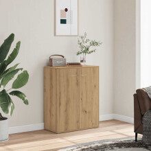 Berkfield Sideboard Artisan Oak 60x30x75 cm Engineered Wood