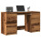 Berkfield Writing Desk Old Wood 140x50x77 cm Engineered Wood 1