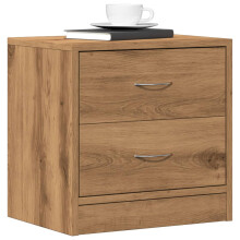 Berkfield Bedside Cabinet Artisian Oak 40x30x40 cm Engineered Wood