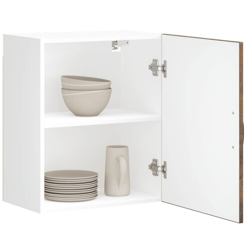 Berkfield Kitchen Wall Cabinet Lucca Smoked Oak Engineered Wood