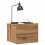 Berkfield Wall-mounted Bedside Cabinet Artisan Oak 40x32x30 cm 1