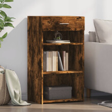 Berkfield Sideboard Smoked Oak 50x42.5x93 cm Engineered Wood