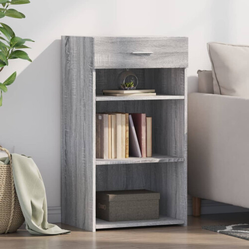 Berkfield Sideboard Grey Sonoma 50x42.5x93 cm Engineered Wood