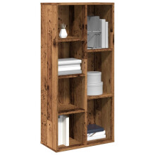 Berkfield Book Cabinet Old Wood 50x25x104 cm