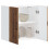 Berkfield Kitchen Wall Cabinet Lucca Old Wood Engineered Wood 1