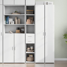 Berkfield Highboard White 30x42.5x185 cm Engineered Wood
