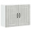 Berkfield Kitchen Wall Cabinet Lucca Concrete Grey Engineered Wood 1