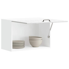Berkfield Kitchen Wall Cabinet Lucca White Engineered Wood
