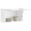Berkfield Kitchen Wall Cabinet Lucca White Engineered Wood 1