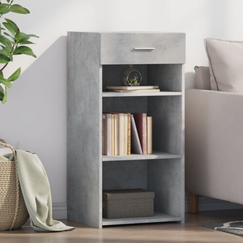 Berkfield Sideboard Concrete Grey 45x42.5x93 cm Engineered Wood