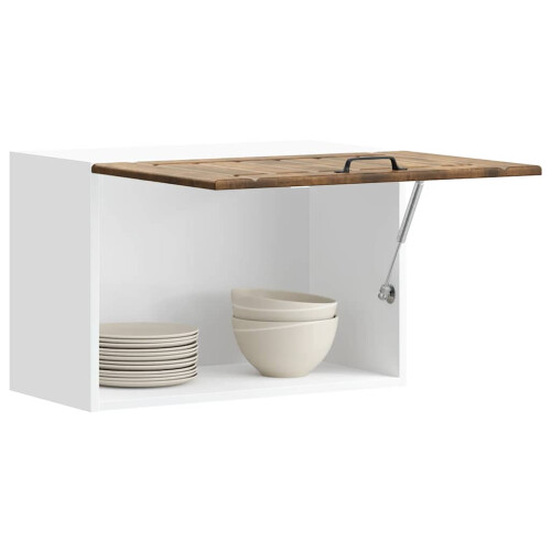 Berkfield Kitchen Wall Cabinet Lucca Smoked Oak Engineered Wood