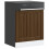 Berkfield Dishwasher Panel Lucca Brown Oak Engineered Wood 1