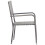 Berkfield Garden Dining Chairs 4 pcs Stackable Grey Poly Rattan 4
