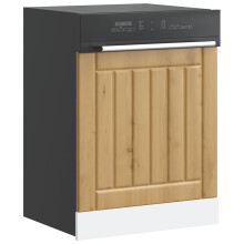 Berkfield Dishwasher Panel Lucca Artisan Oak Engineered Wood