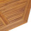Berkfield Folding Garden Dining Table 110x110x75 cm Solid Wood Teak 6