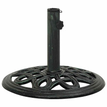 Berkfield Umbrella Base Green 40x40x32 cm Cast Iron