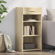 Berkfield Sideboard Sonoma Oak 45x42.5x93 cm Engineered Wood