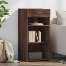Berkfield Sideboard Brown Oak 45x42.5x93 cm Engineered Wood